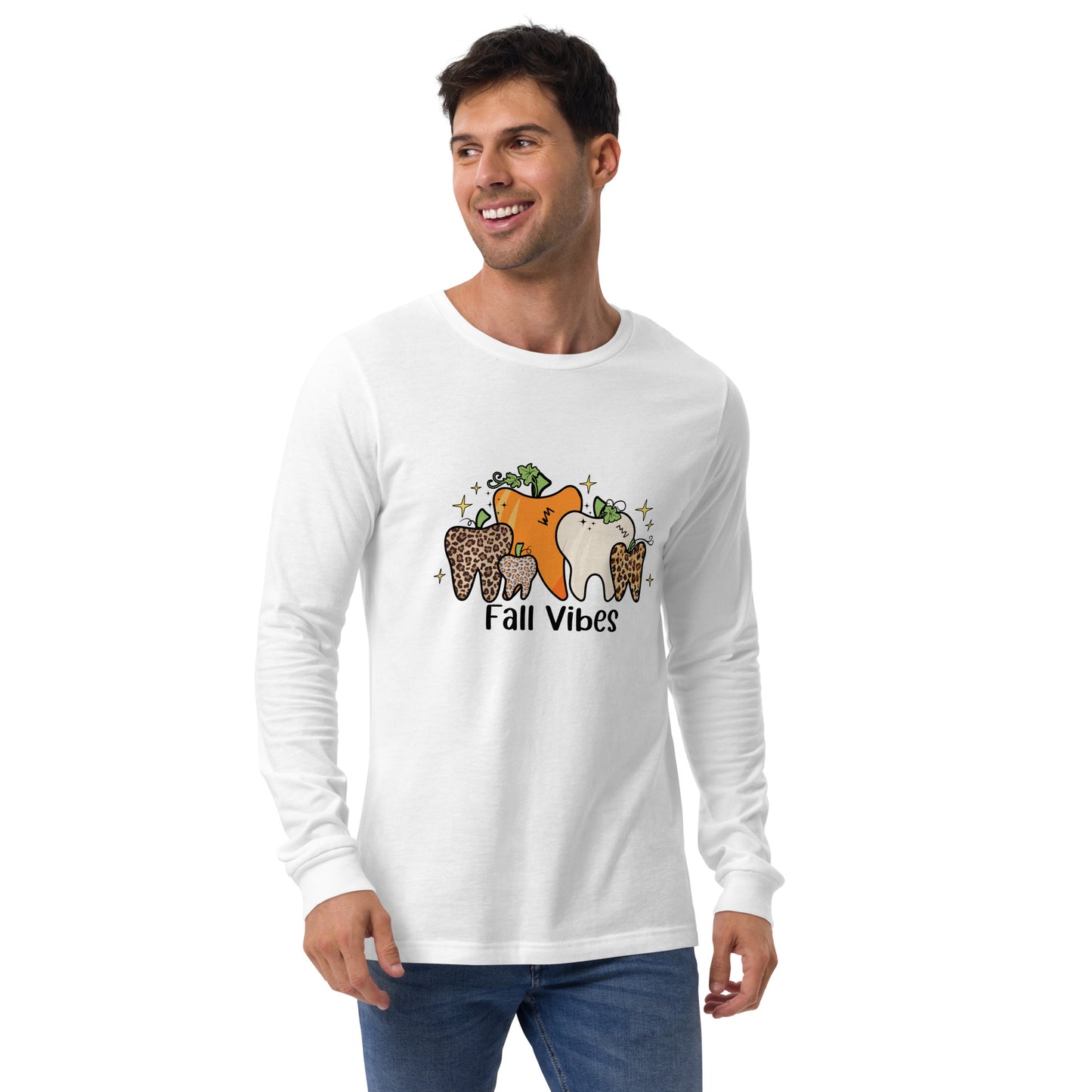 "Fall Vibes" Long-Sleeve Tee