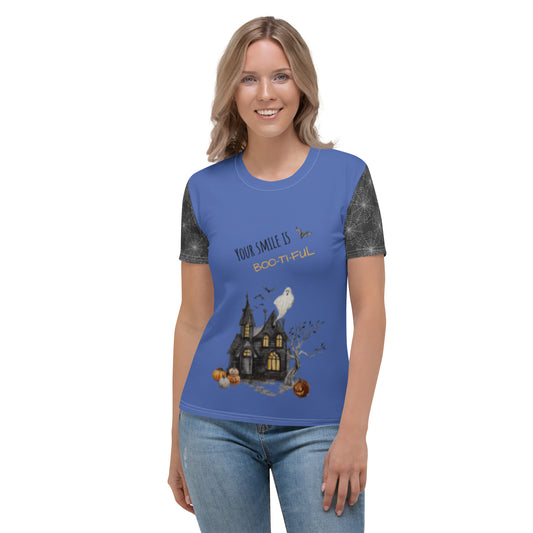 Women's "Boo-ti-ful Smile" T-Shirt | Mariner