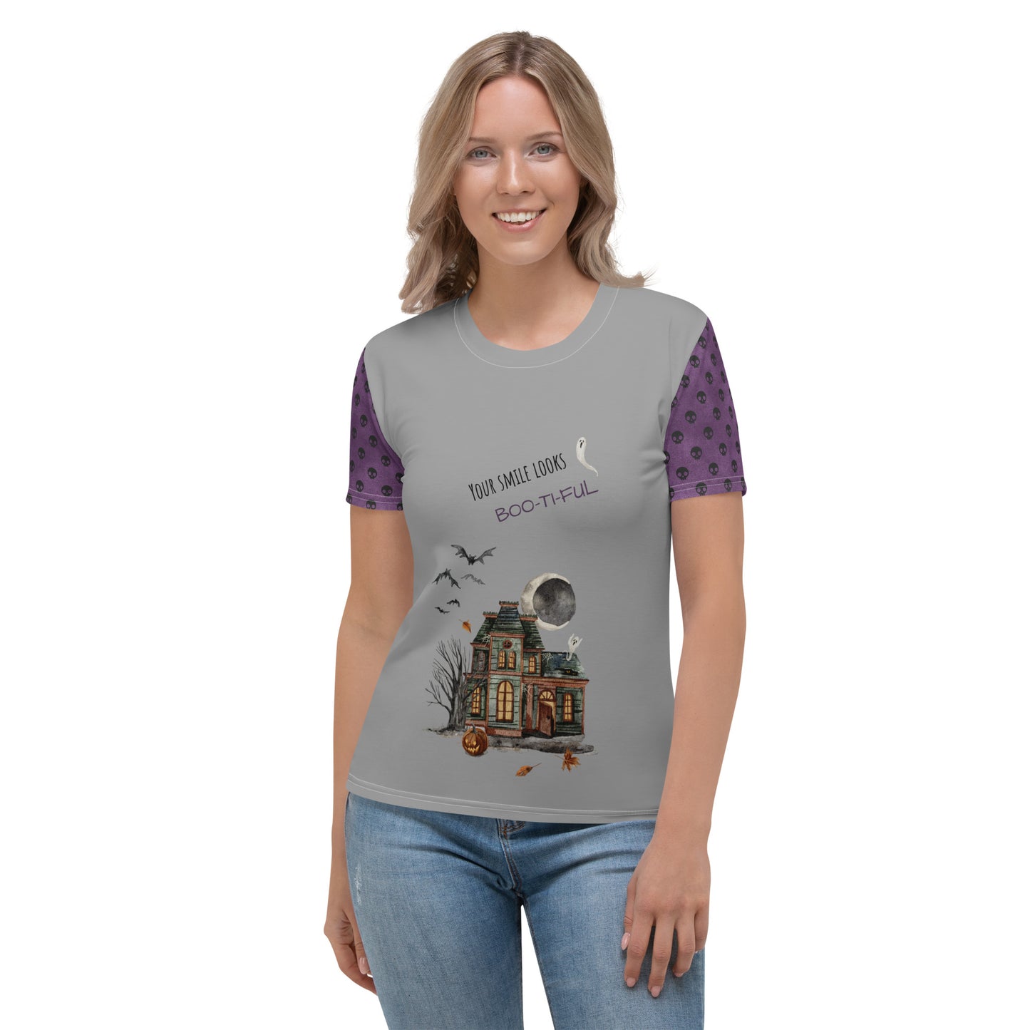 Women's "Boo-ti-ful Smile" T-Shirt | Noble