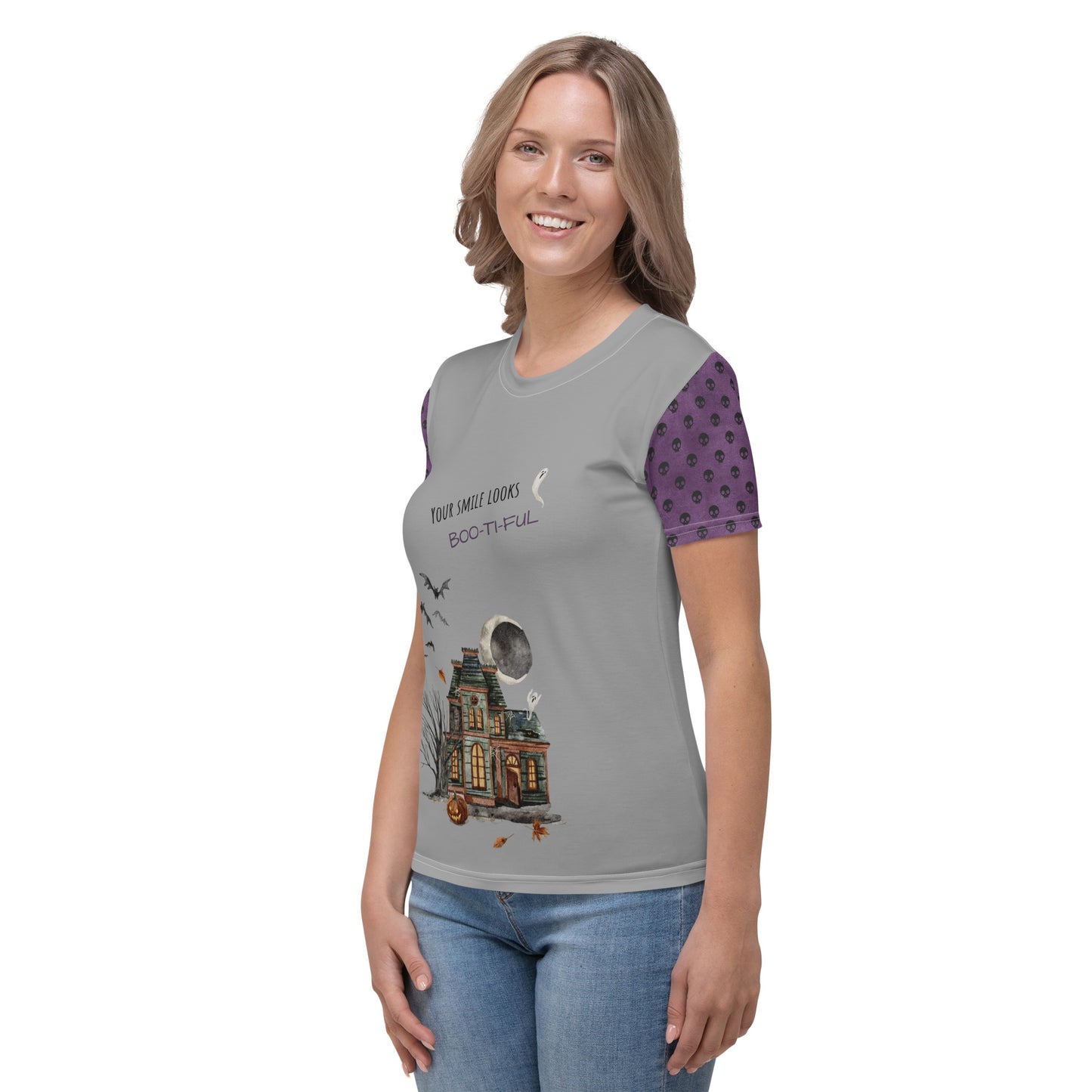 Women's "Boo-ti-ful Smile" T-Shirt | Noble