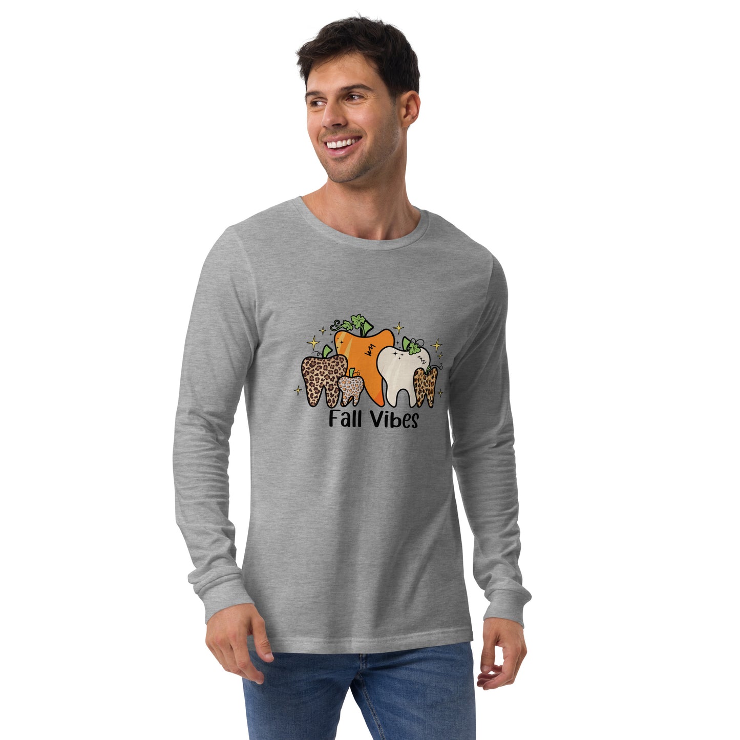 "Fall Vibes" Long-Sleeve Tee