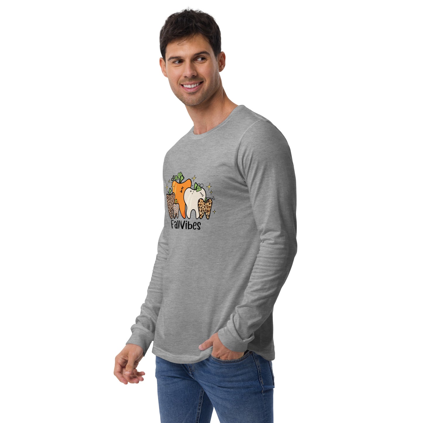 "Fall Vibes" Long-Sleeve Tee
