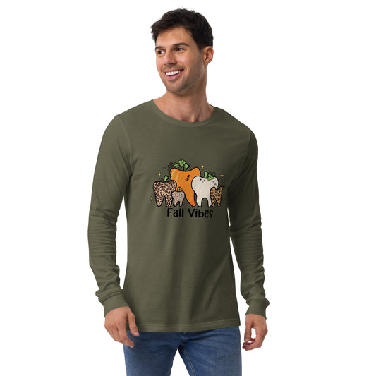 "Fall Vibes" Long-Sleeve Tee