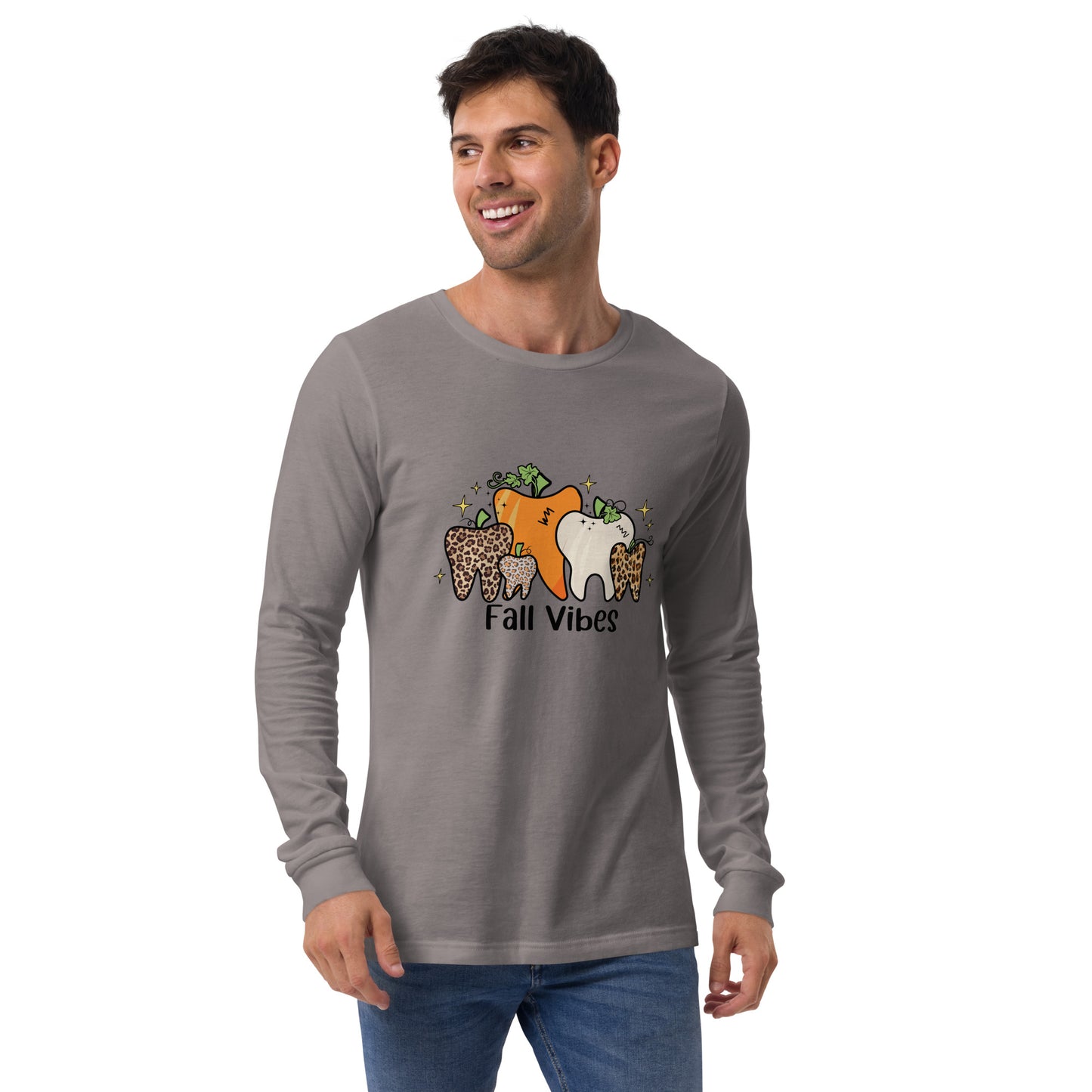 "Fall Vibes" Long-Sleeve Tee