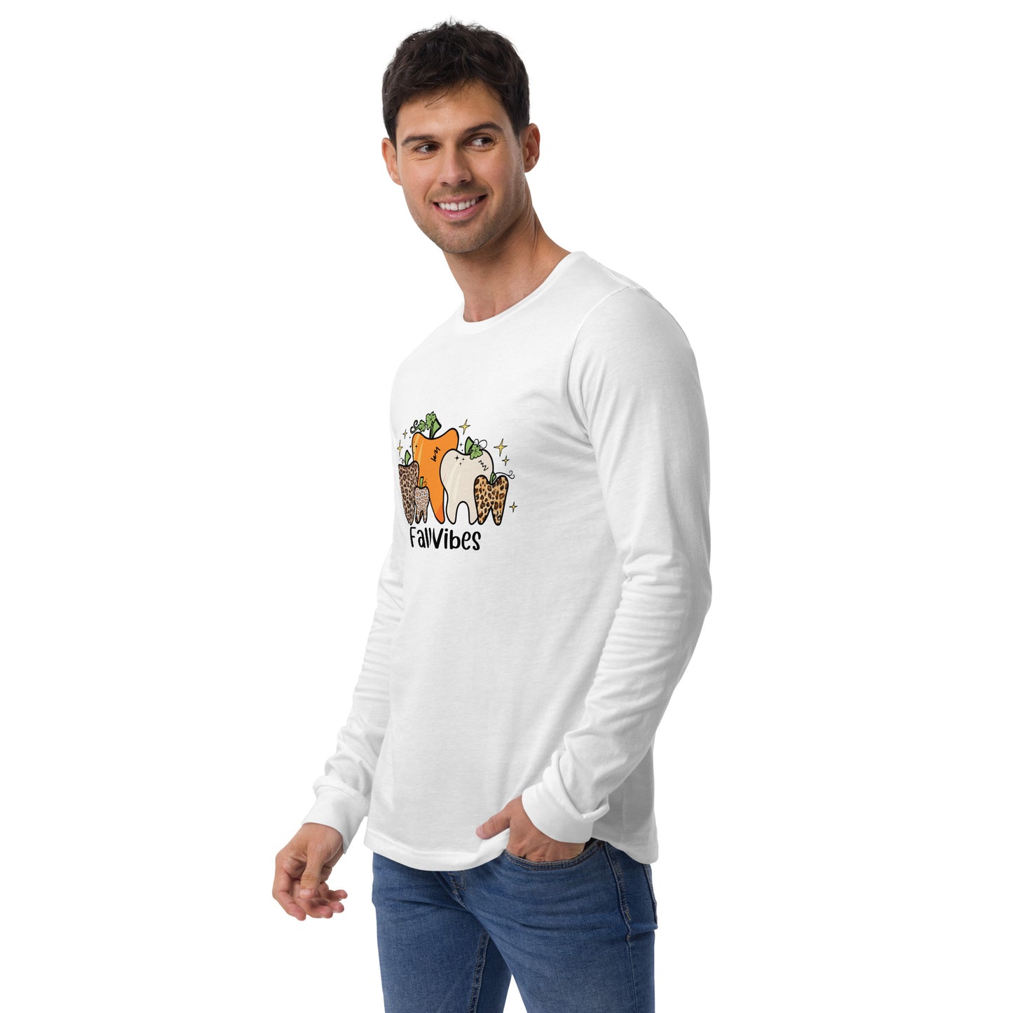 "Fall Vibes" Long-Sleeve Tee