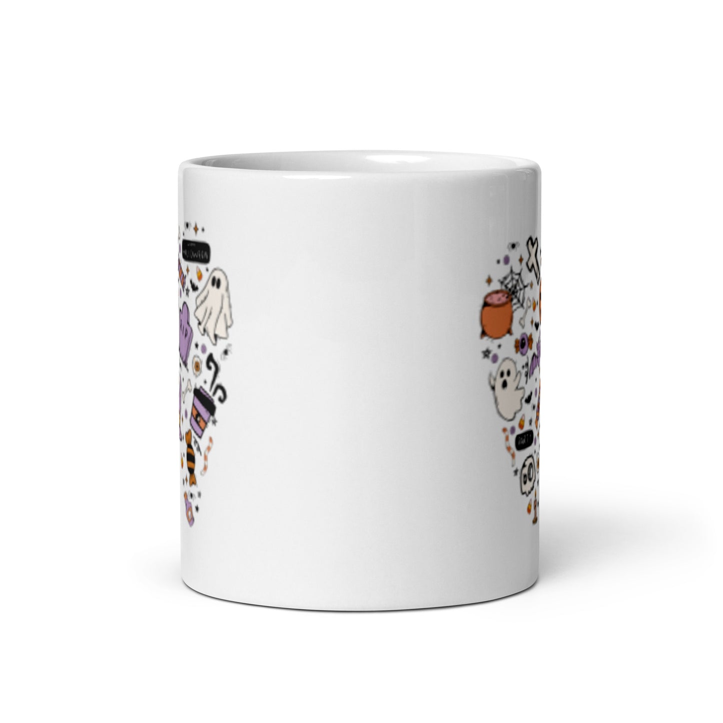 Spooky Tooth Mug | White