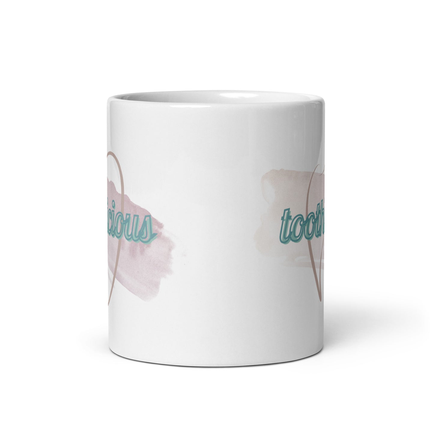 Pink Watercolor Mug