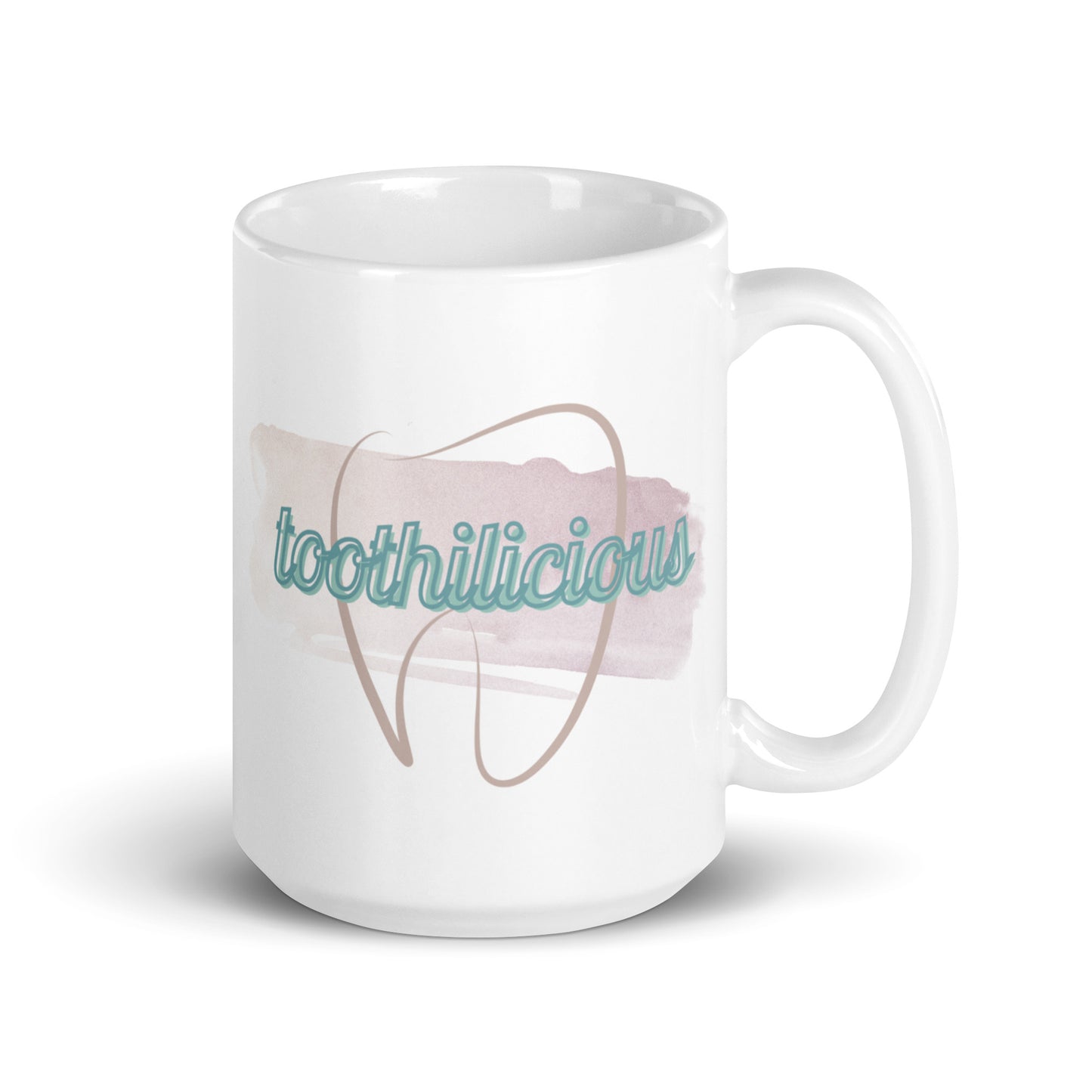 Pink Watercolor Mug