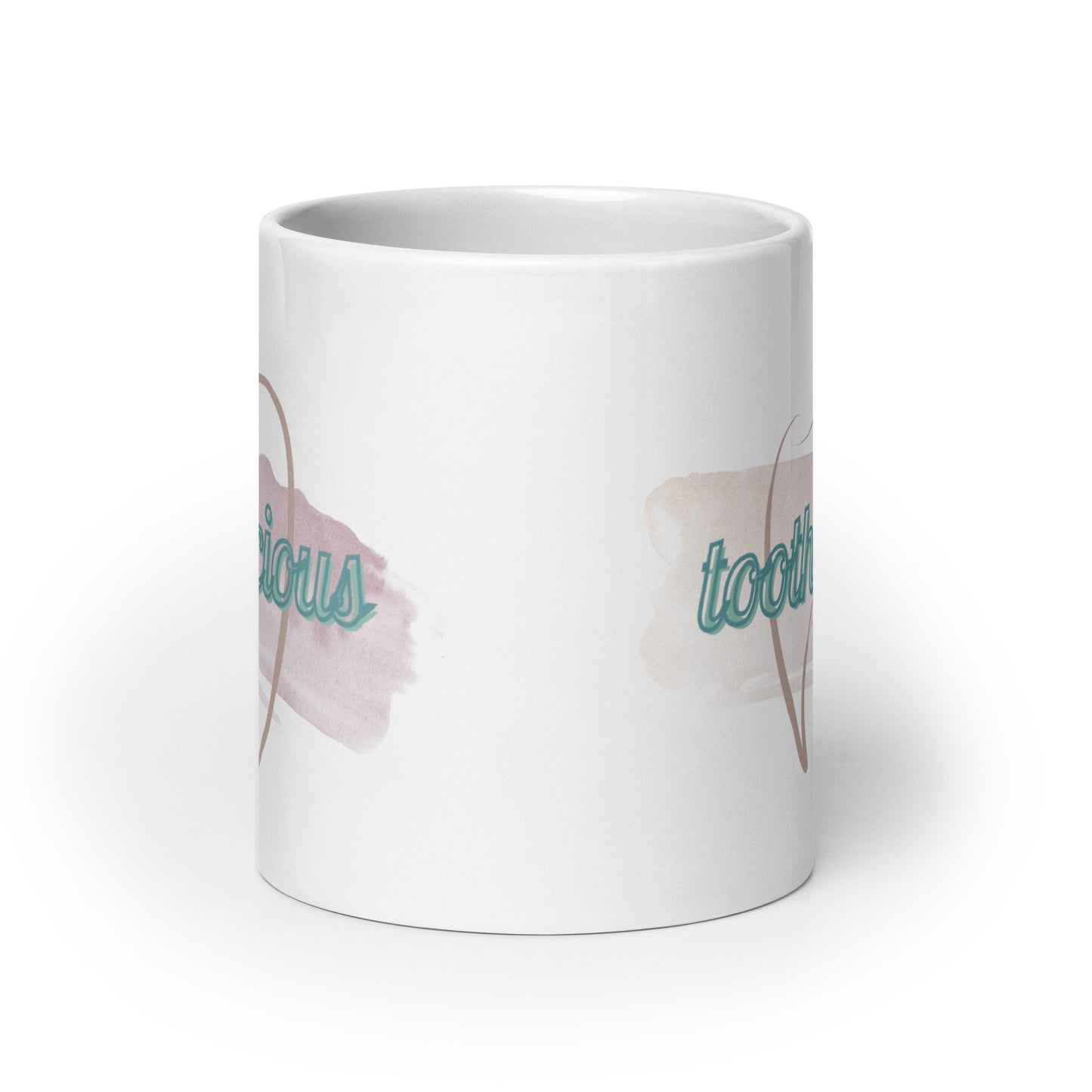 Pink Watercolor Mug